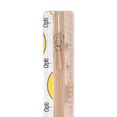 Rits 25 cm | Opti S40 spiraal | druppeltrekker | 886 beige Rits OPTI - 4800 - S40 - 25 - 886 - BEIGE